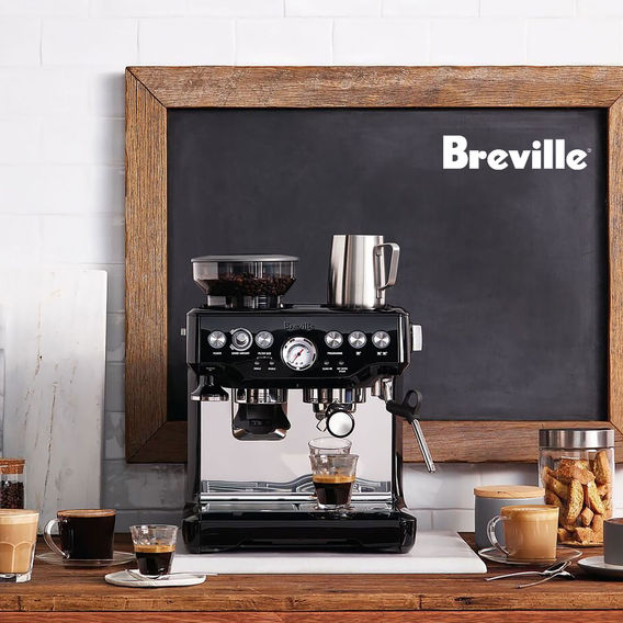 Breville The Barista Express Coffee Machine - Black Truffle