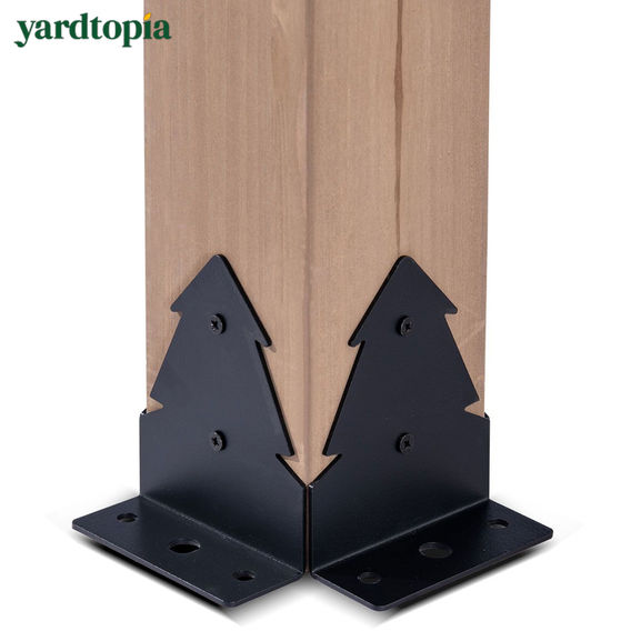 Yardtopia Maryborough 3.6m x 3m Timber & Steel Double Hip Roof Gazebo