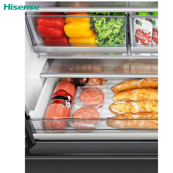 Hisense 634L Pure Flat French Door Fridge with Water