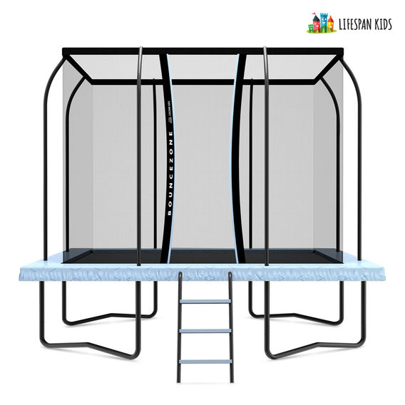 Lifespan Kids BounceZone Rectangular Spring Trampoline Set Lifespan Kids BounceZone Rectangular Spring Trampoline Set