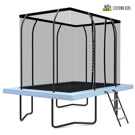 Lifespan Kids BounceZone Rectangular Spring Trampoline Set Lifespan Kids BounceZone Rectangular Spring Trampoline Set