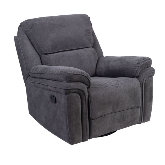 ROCKPORT 3-Seater Sofa Bed Suite in Dark Grey