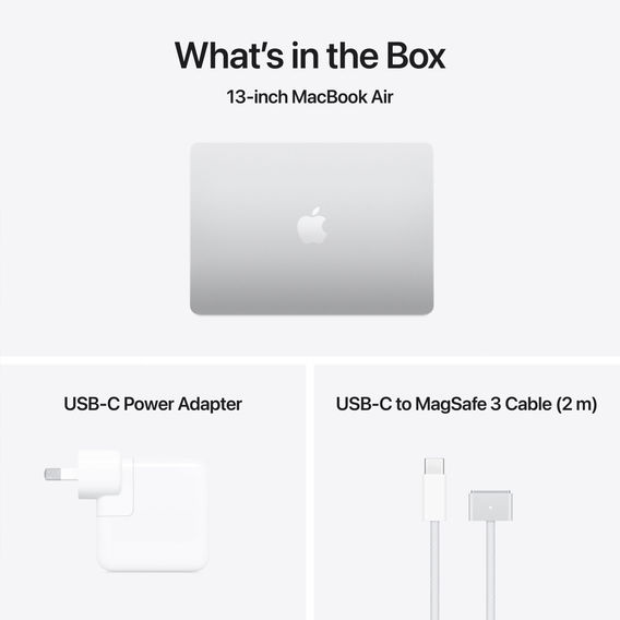 MacBook Air 13.6in - 256GB Silver
