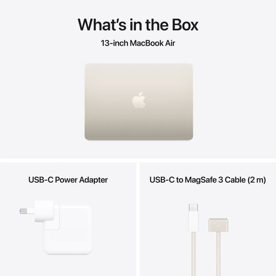MacBook Air 13.6in - 512GB Starlight MacBook Air 13.6in - 512GB Starlight