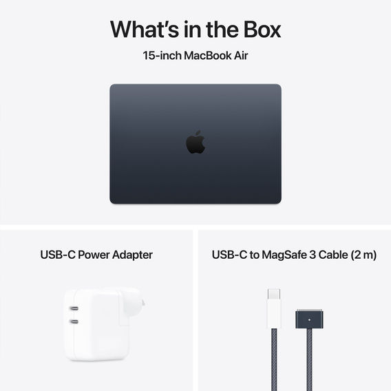MacBook Air 15.3in - 256GB Midnight