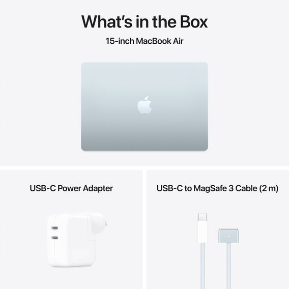 MacBook Air 15.3in - 512GB Sky Blue