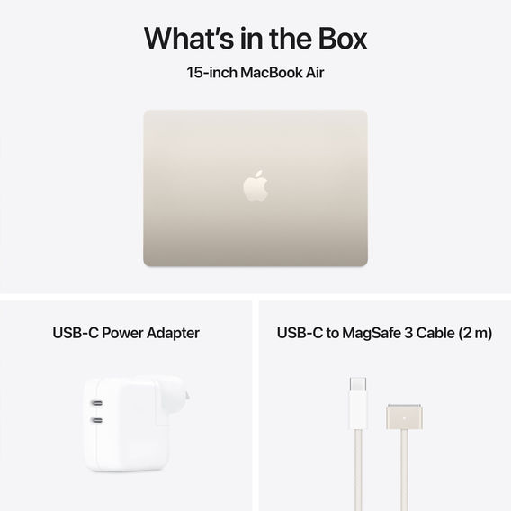 MacBook Air 15.3in - 512GB Starlight MacBook Air 15.3in - 512GB Starlight