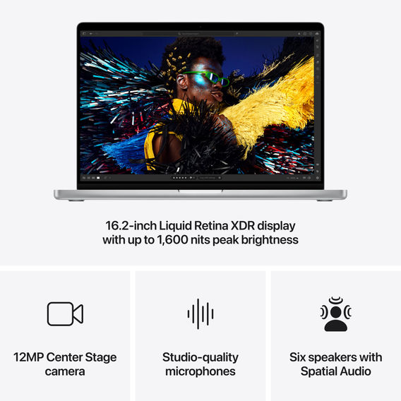 MacBook Pro 16.2in - Silver