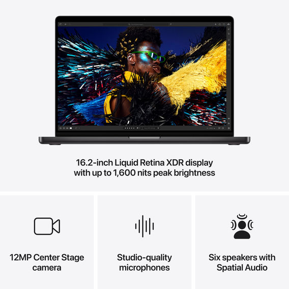 MacBook Pro 16.2in - Space Black MacBook Pro 16.2in - Space Black