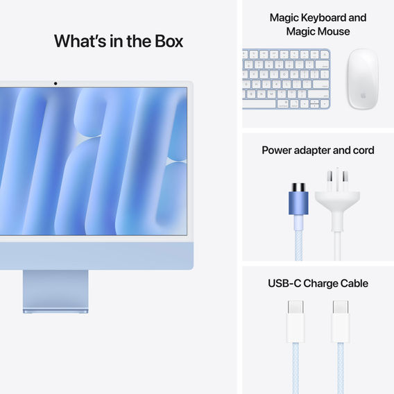 iMac 24in Retina - Blue