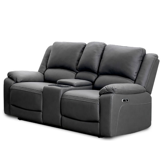 Commander 2-Seater Theatre in Charcoal Commander 2-Seater Theatre in Charcoal