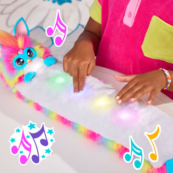 Furby DJ (Rainbow) Bundle