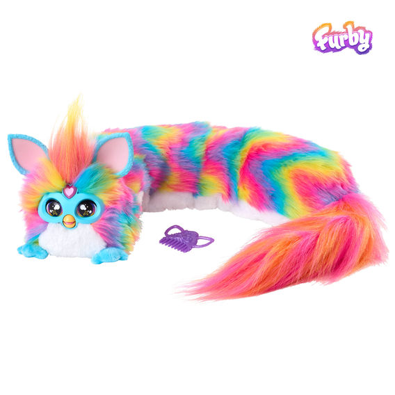 Furby DJ (Rainbow) Bundle