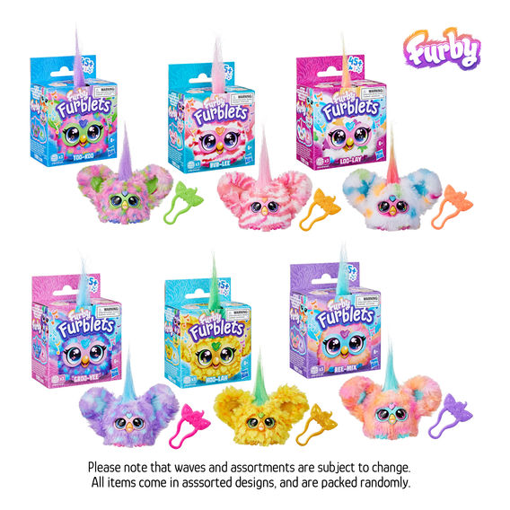 Furby DJ (Rainbow) Bundle