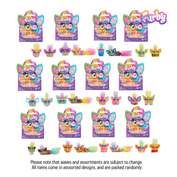 Furby DJ (Rainbow) Bundle