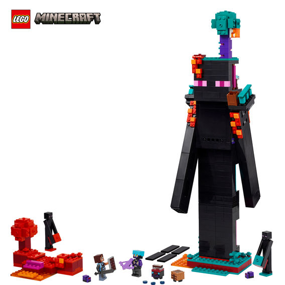 LEGO® Minecraft The Enderman Tower LEGO® Minecraft The Enderman Tower