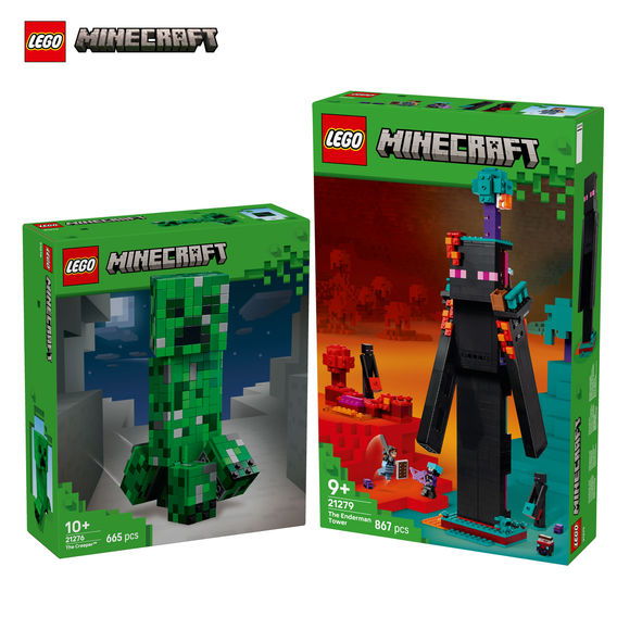 LEGO® Minecraft The Enderman Tower LEGO® Minecraft The Enderman Tower