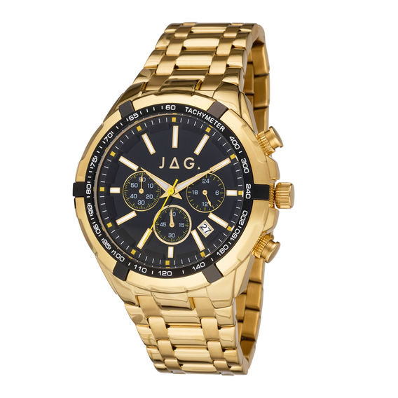 JAG Boss Gold Stainless Steel 46mm Watch
