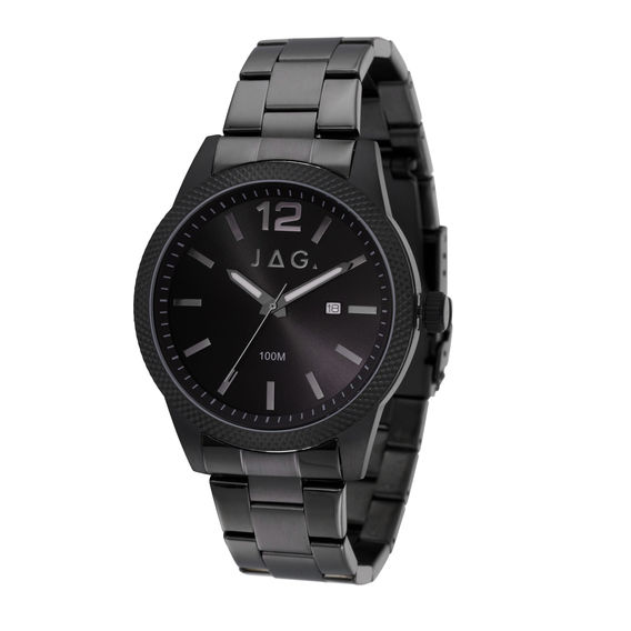 JAG Apollo Black Stainless Steel 45mm Watch JAG Apollo Black Stainless Steel 45mm Watch
