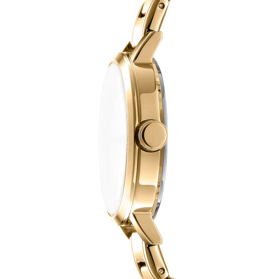 DKNY Urban Soho Glitz Gold Stainless Steel 30mm Watch