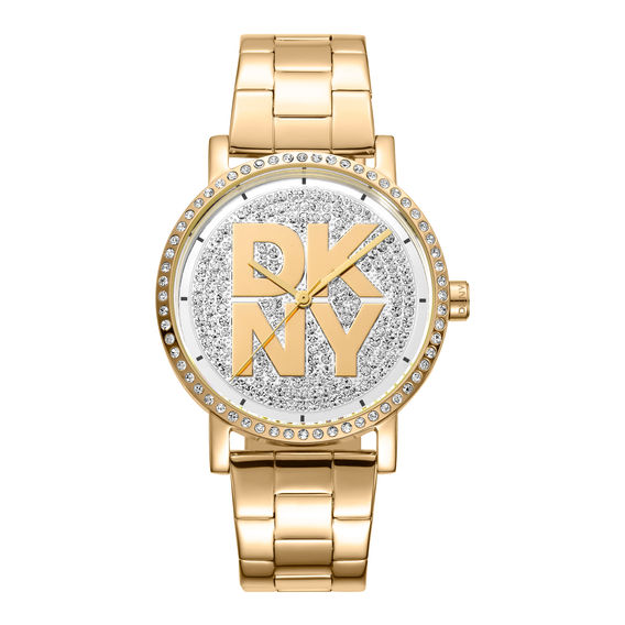 DKNY Soho Logo Gold 36mm Watch DKNY Soho Logo Gold 36mm Watch