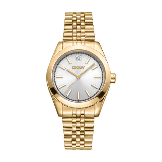 DKNY Everyday Notlia Gold Stainless Steel 32mm Watch