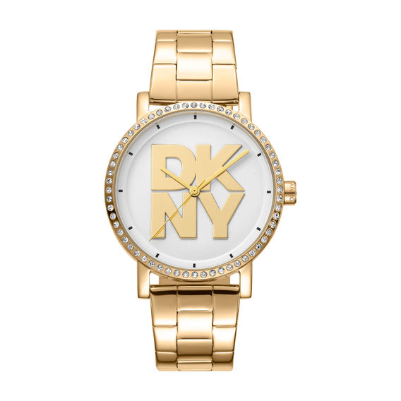 DKNY Soho Logo Gold 36mm Watch DKNY Soho Logo Gold 36mm Watch