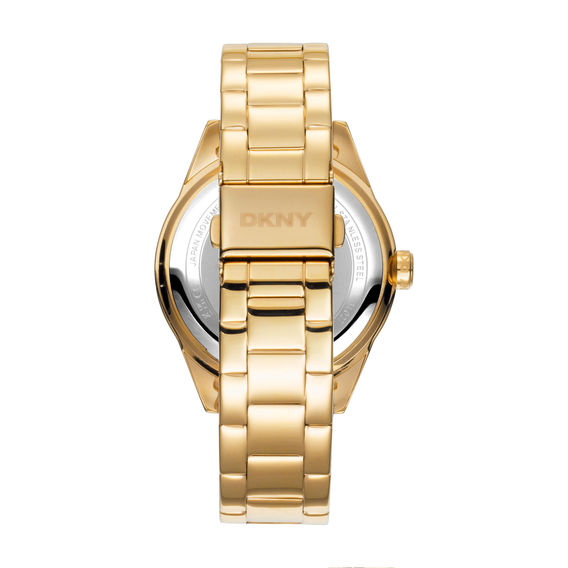 DKNY Evening Nolita Multi Glitz Gold Stainless Steel 40mm Watch DKNY Evening Nolita Multi Glitz Gold Stainless Steel 40mm Watch