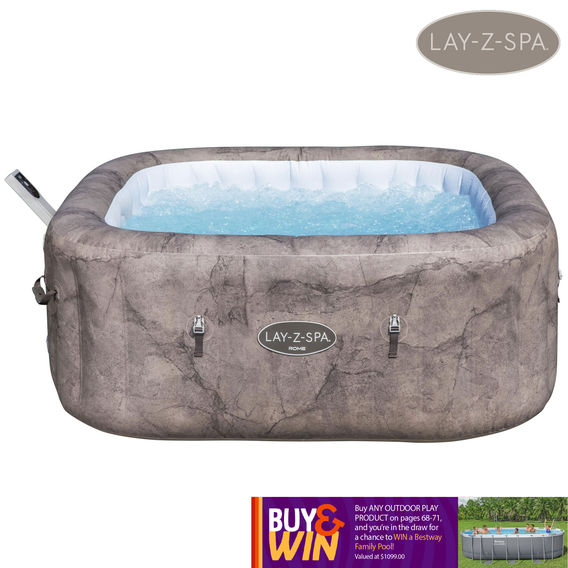 Lay-Z-Spa Rome MaxHold UltraFit Smart AirJet 6 Lay-Z-Spa Rome MaxHold UltraFit Smart AirJet 6