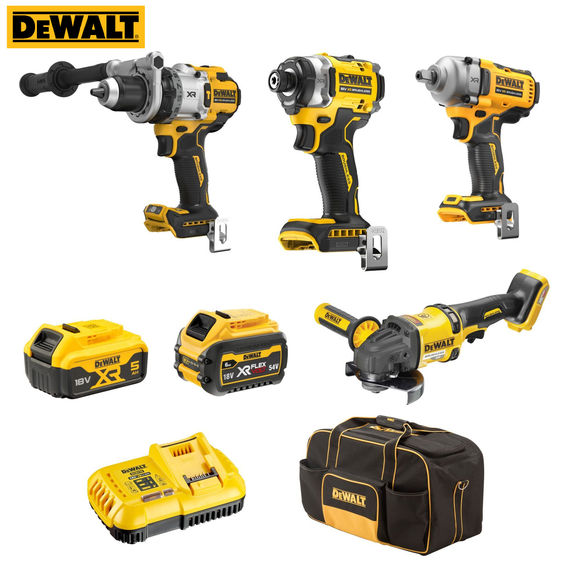 DeWALT 18V/54V XR Mixed Voltage 5 Piece Kit - 9.0Ah DeWALT 18V/54V XR Mixed Voltage 5 Piece Kit - 9.0Ah