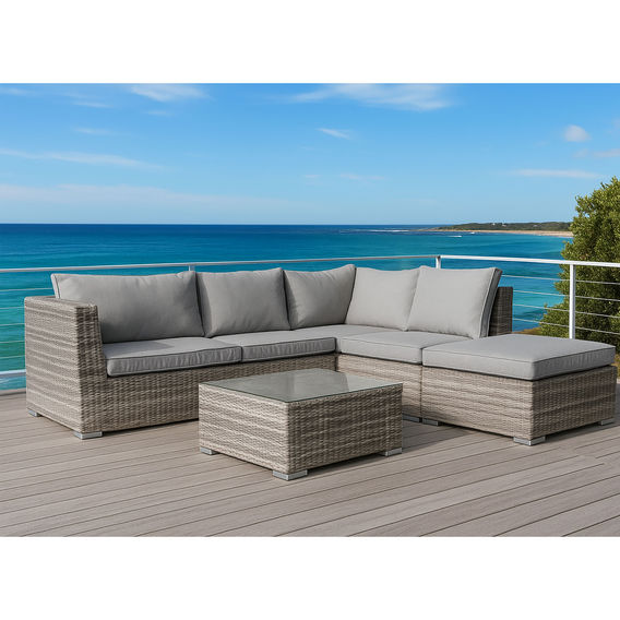 Solway Corner Modular Lounge Setting – Grey