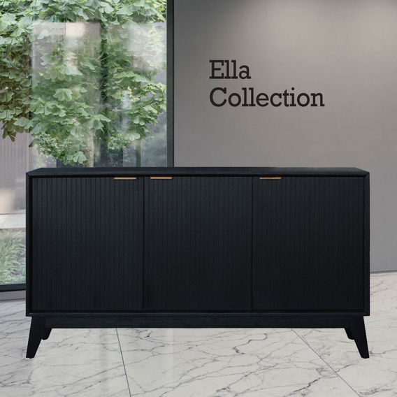 Ella 165cm 3 Door Buffet