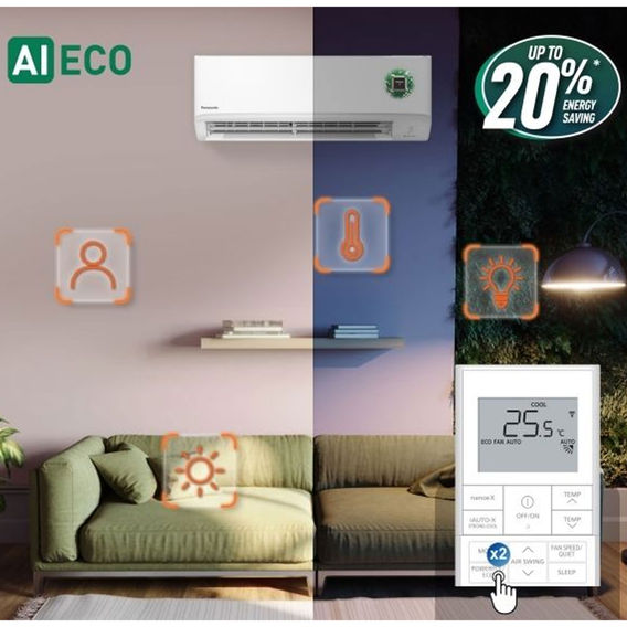 Panasonic Reverse Cycle Split System Air Conditioner - 4.2kW Panasonic Reverse Cycle Split System Air Conditioner - 4.2kW