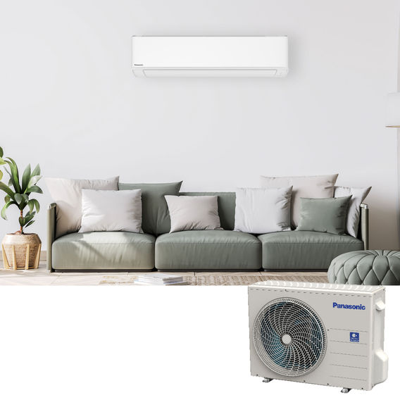 Panasonic Reverse Cycle Split System Air Conditioner - 5kW