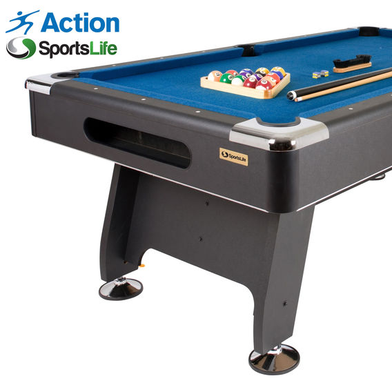 SportsLife 7ft Pool Table in Blue SportsLife 7ft Pool Table in Blue