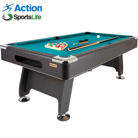 SportsLife 7ft Pool Table in Green