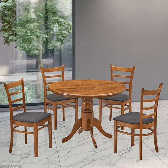 Mackay 5Pc Round Dining Set Mackay 5Pc Round Dining Set
