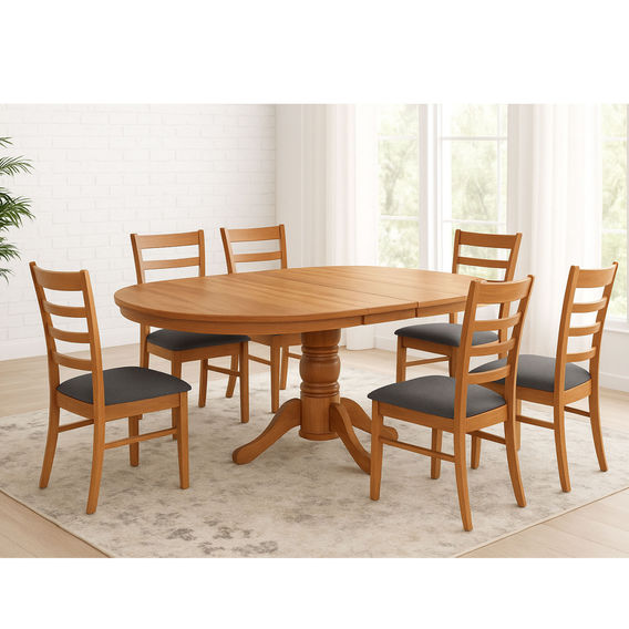 Mackay 7Pc Extension Dining Set