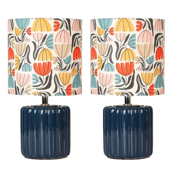 Cyra Ceramic Table Lamp set of 2