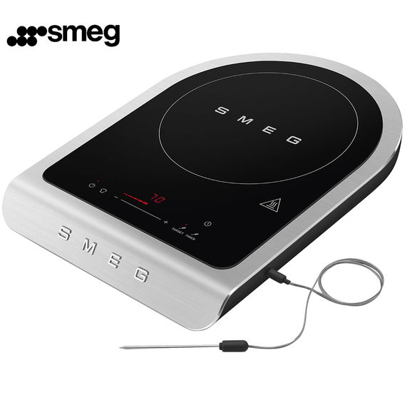 Smeg Portable Induction Cooktop - Matte Black