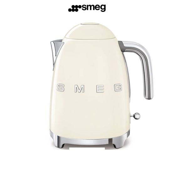 Smeg 50's Style Stainless Steel 1.7L Kettle - Cream Smeg 50's Style Stainless Steel 1.7L Kettle - Cream