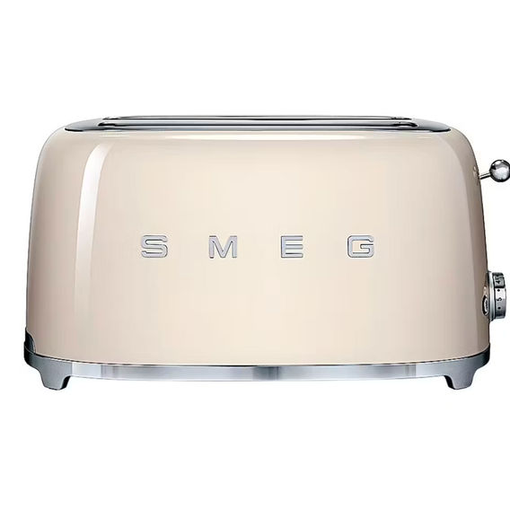 Smeg Kettle & Toaster Combo Black - Cream Smeg Kettle & Toaster Combo Black - Cream