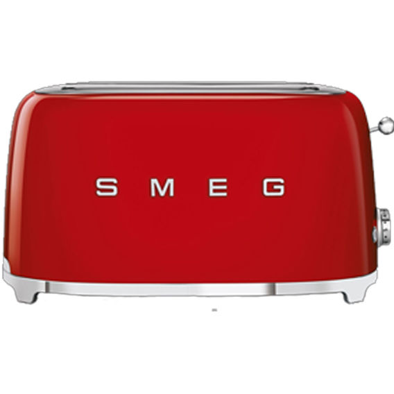 Smeg Kettle & Toaster Combo Black - Red Smeg Kettle & Toaster Combo Black - Red