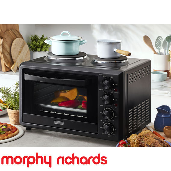 Morphy Richards 32L Benchtop Convection Oven with Hot Plates Morphy Richards 32L Benchtop Convection Oven with Hot Plates