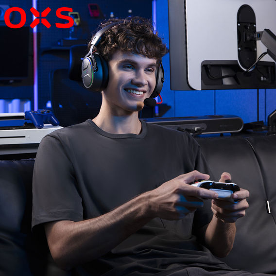 OXS Storm G2 Wireless Gaming Headset - Black
