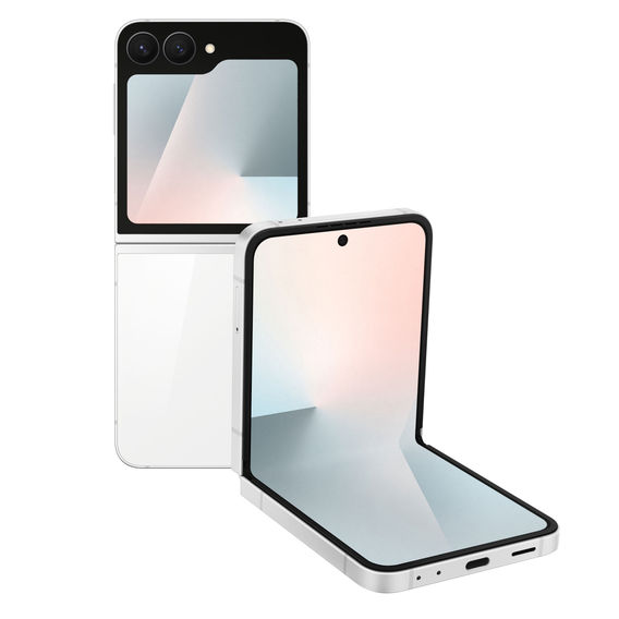 Samsung Galaxy Z Flip7 FE 5G (White) - 256GB Samsung Galaxy Z Flip7 FE 5G (White) - 256GB