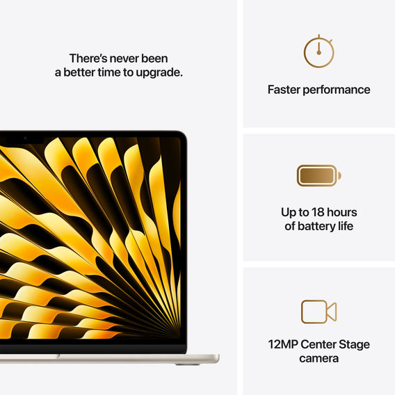 MacBook Air 13.6in - 256GB Starlight MacBook Air 13.6in - 256GB Starlight