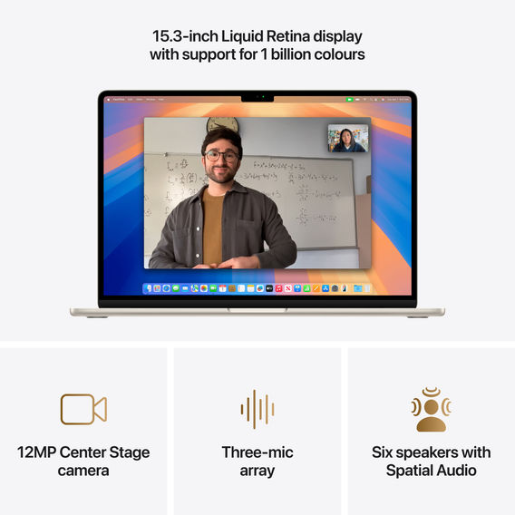 MacBook Air 15.3in - 256GB Starlight MacBook Air 15.3in - 256GB Starlight
