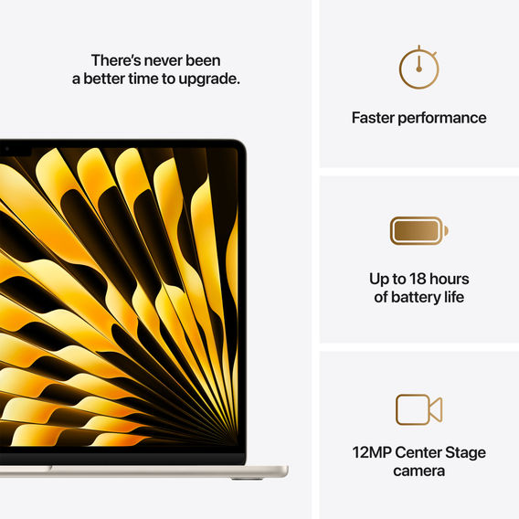 MacBook Air 15.3in - 256GB Starlight MacBook Air 15.3in - 256GB Starlight