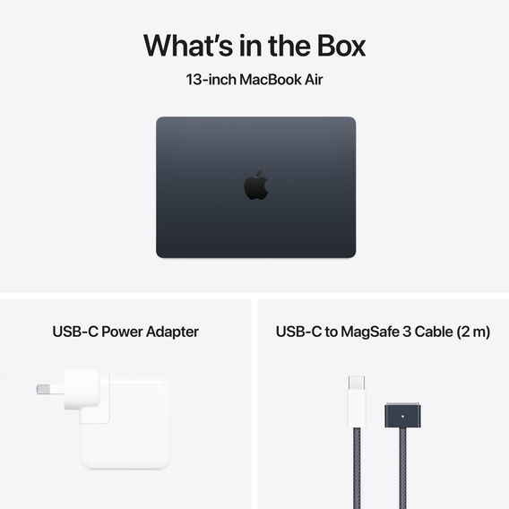 MacBook Air 13.6in - 512GB Midnight